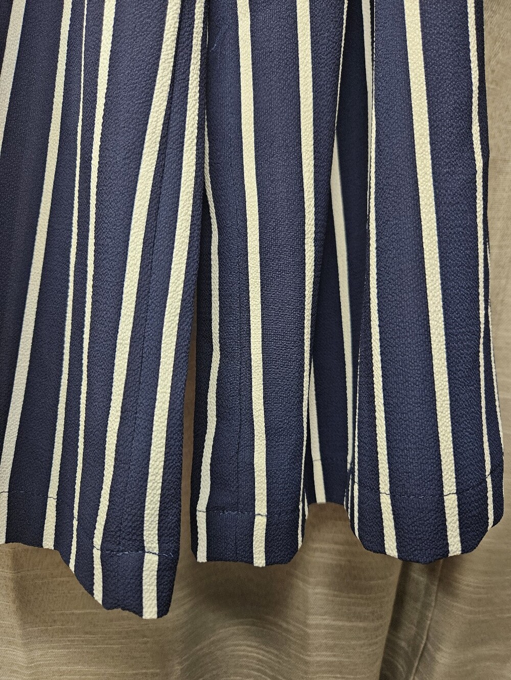 RUE21 NWT Striped Wide Leg Strapless Jumpsuit Small - Picture 3 of 13
